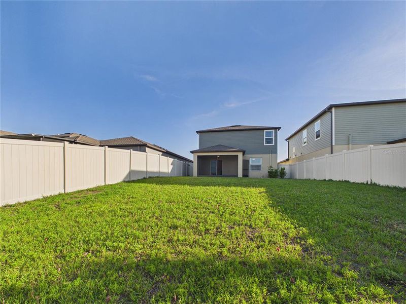 Exterior details and patio area of a home in Two Rivers, Zephyrhills (Image 28).