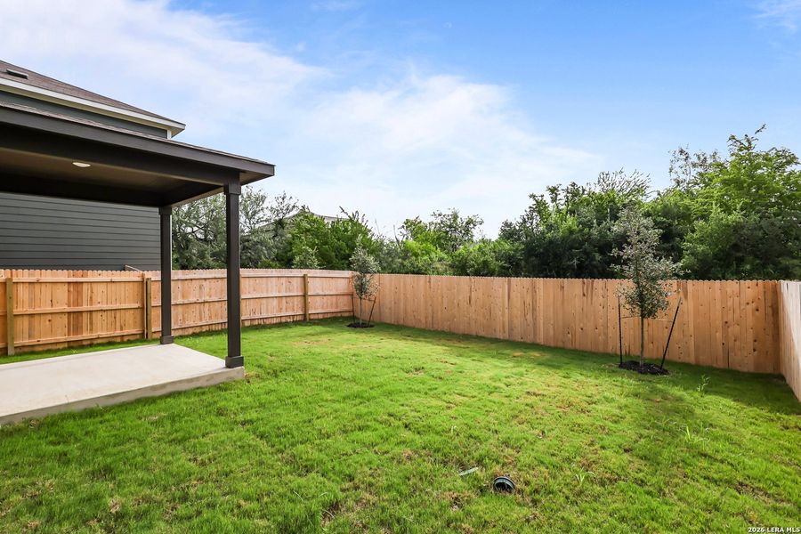 Exterior details and patio area of a home in Applewhite Meadows, San Antonio (Image 2). Exterior details and patio area of a home in Applewhite Meadows, San Antonio (Image 2).