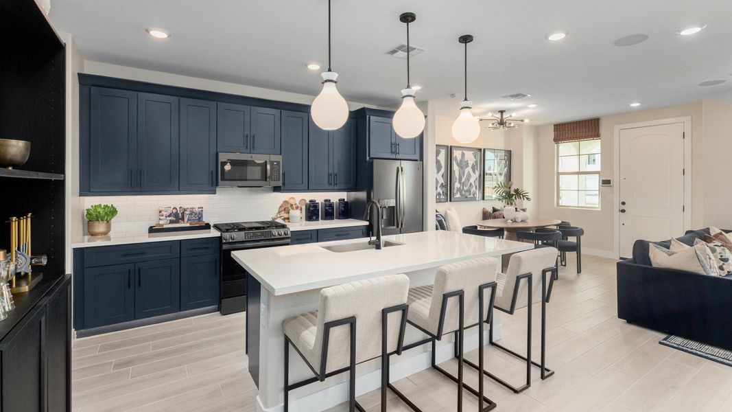 Representative furnished interior of a home built from the The Camille by DRB Homes in Surprise City Center, Surprise (Image 11).