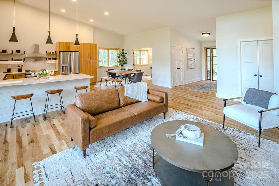 Furnished interior view inside a new home in , Fleetwood (Image 34).