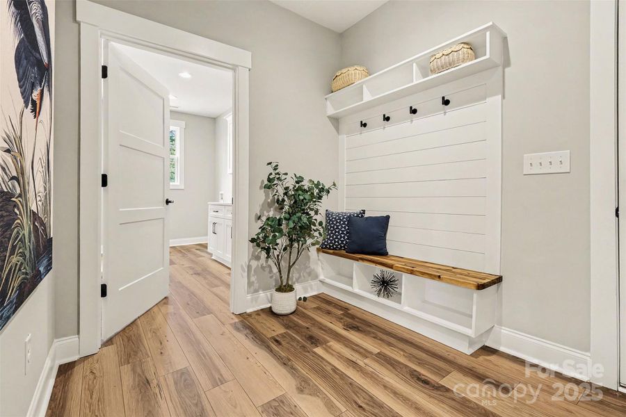 Furnished interior view inside a new home in , York (Image 8).