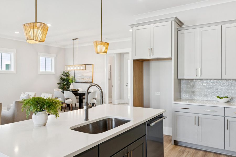 Furnished interior view inside a new home in , Summerville (Image 4).
