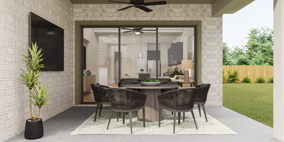 Representative exterior details of a home built from the Kea by Tri Pointe Homes in Trillium, Richmond (Image 3).