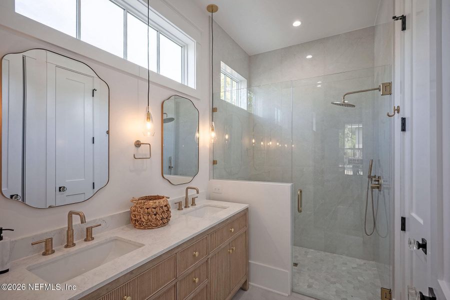 Furnished interior view inside a new home in , Jacksonville (Image 108).