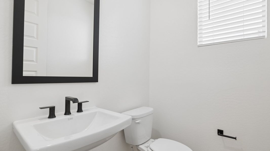 Representative furnished interior of a home built from the Phoenician by D.R. Horton in The Ridge at Stone Butte, Phoenix (Image 11).