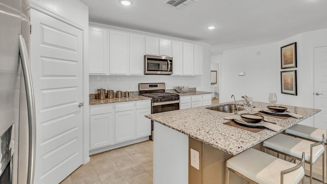 Furnished interior view inside a new home in Senita Crossing, Tucson (Image 11).