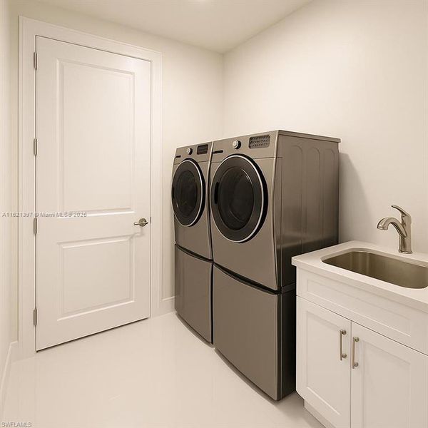 Furnished interior view inside a new home in , Naples (Image 11).