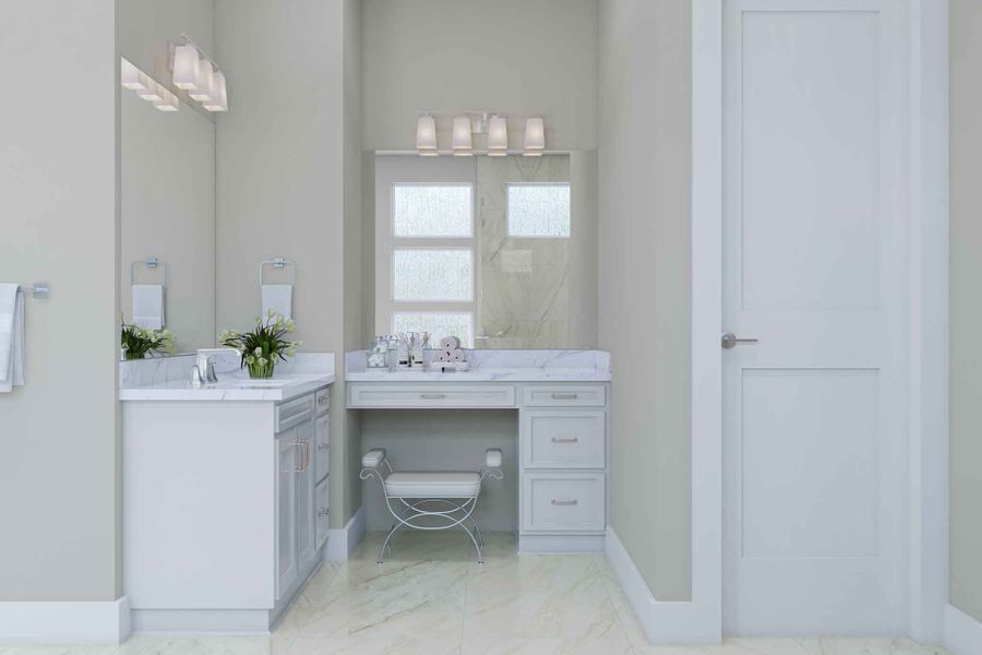 Representative furnished interior of a home built from the Marsala by Tri Pointe Homes in Legacy Grove, Montgomery (Image 14).
