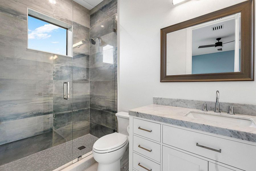 Furnished interior view inside a new home in , Delray Beach (Image 50).