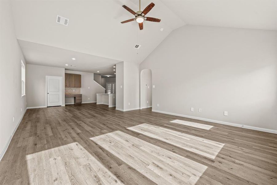 Photos are a representation of the floor plan. Options and interior selections will vary.