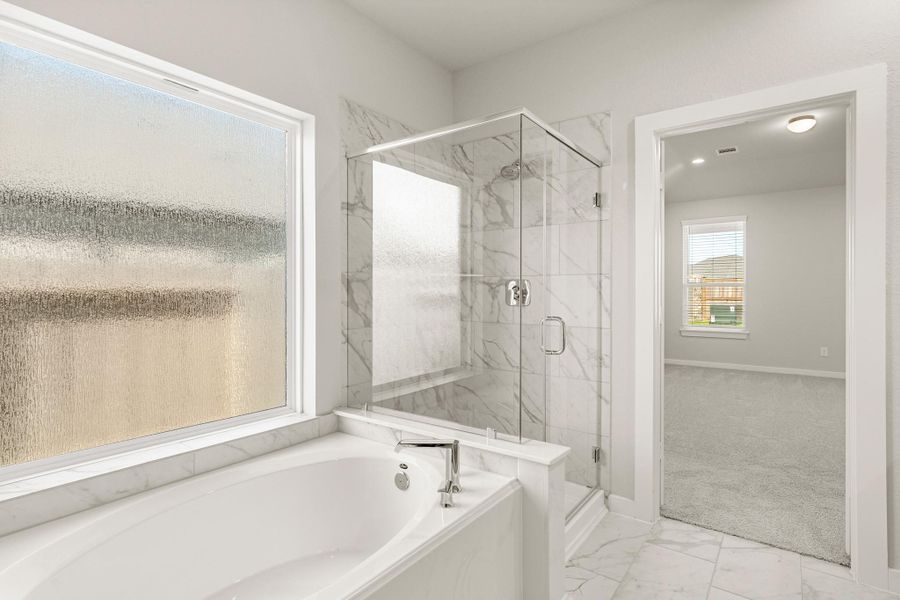 Furnished interior view inside a new home in Morton Creek Ranch, Katy (Image 6).