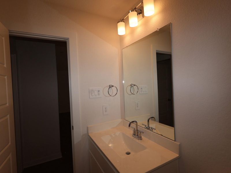 Furnished interior view inside a new home in Sorella, Tomball (Image 6).
