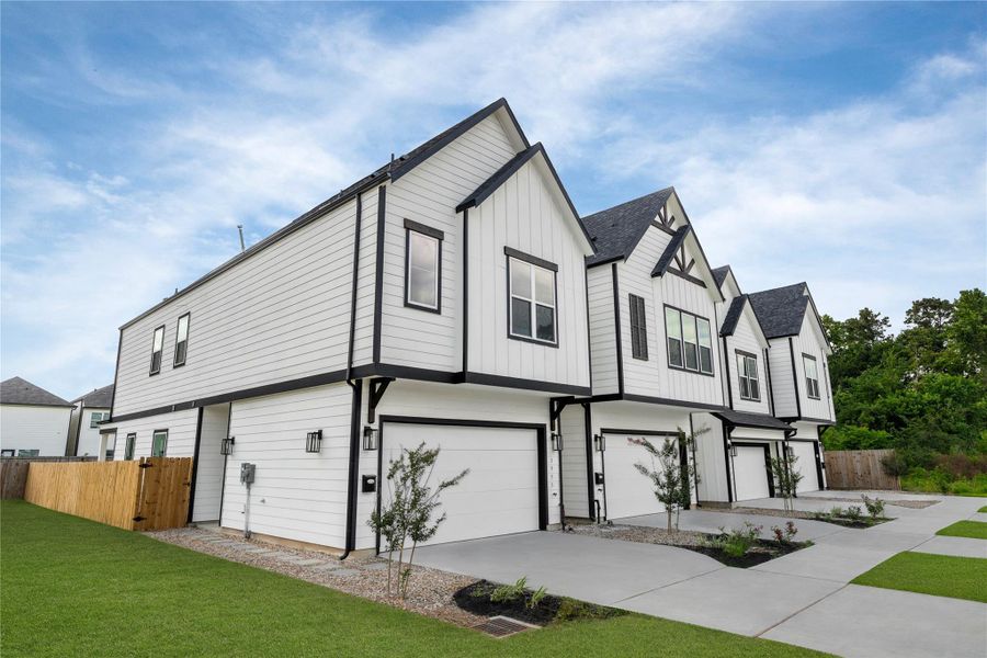Front exterior of a new home in , Houston, TX, highlighting curb appeal (Image 5).