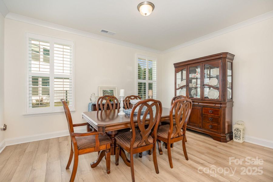 Furnished interior view inside a new home in , Clover (Image 5).
