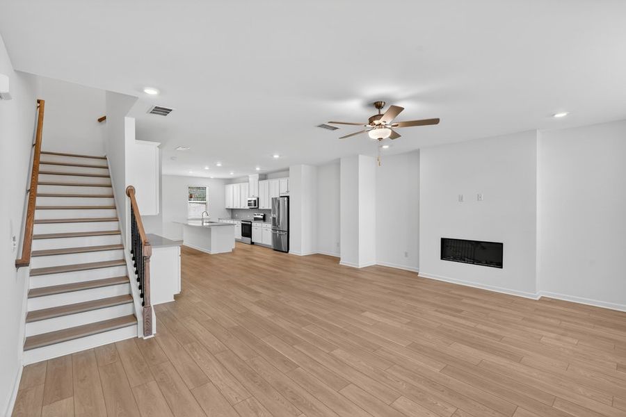 Spacious, unfurnished interior of a new home in Alder Creek, Cumming (Image 16). Spacious, unfurnished interior of a new home in Alder Creek, Cumming (Image 16).