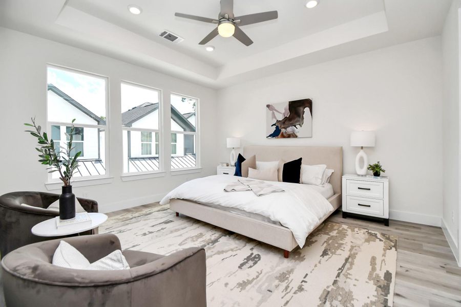 Primary Bedroom with 2 closets Primary Bedroom with 2 closets