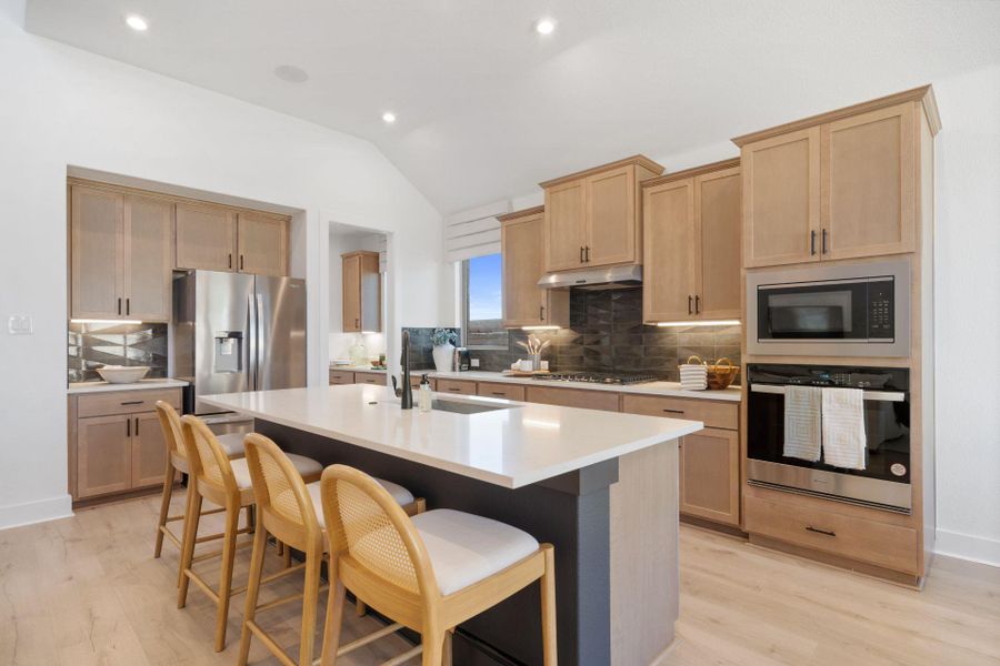Furnished interior view inside a new home in Highland Village, Georgetown (Image 14).