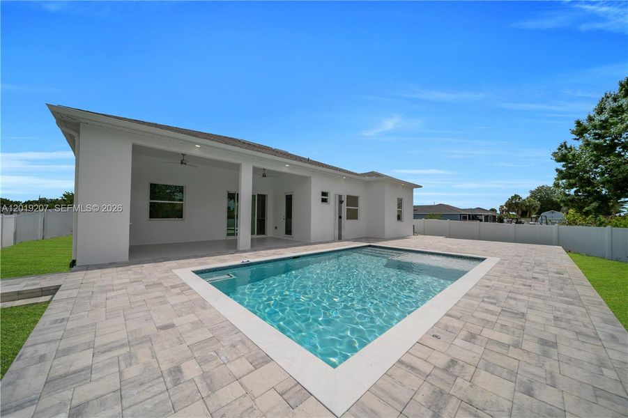 Exterior details and patio area of a home in , Lehigh Acres (Image 27). Exterior details and patio area of a home in , Lehigh Acres (Image 27).