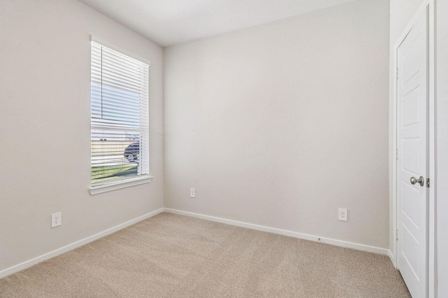 Spacious, unfurnished interior of a new home in Granger Pointe - Traditional Series, New Caney (Image 23).