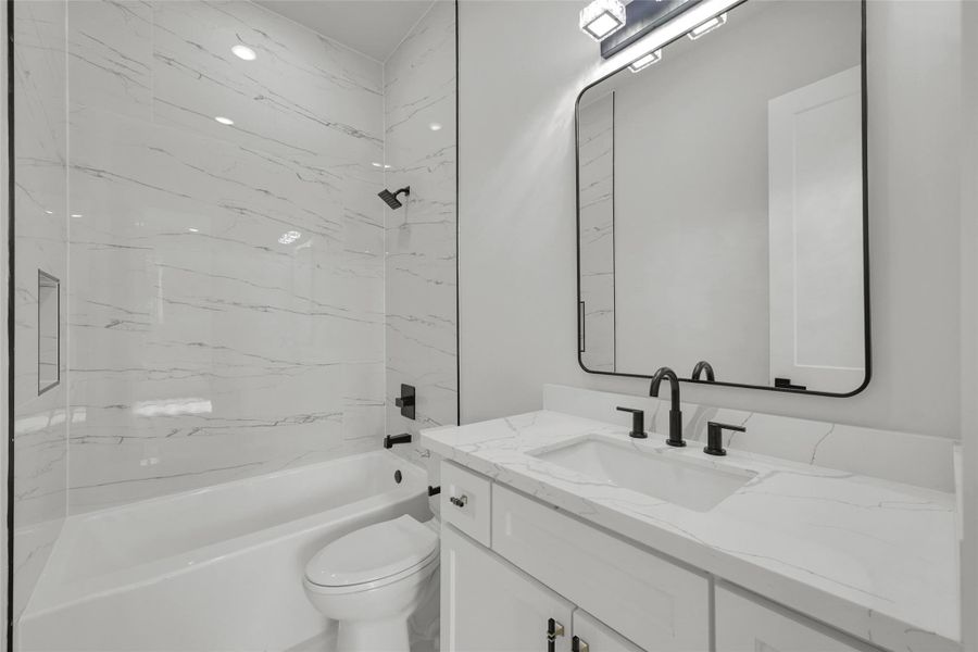 Beautifully finished ensuite bathroom for bedroom 4 Beautifully finished ensuite bathroom for bedroom 4