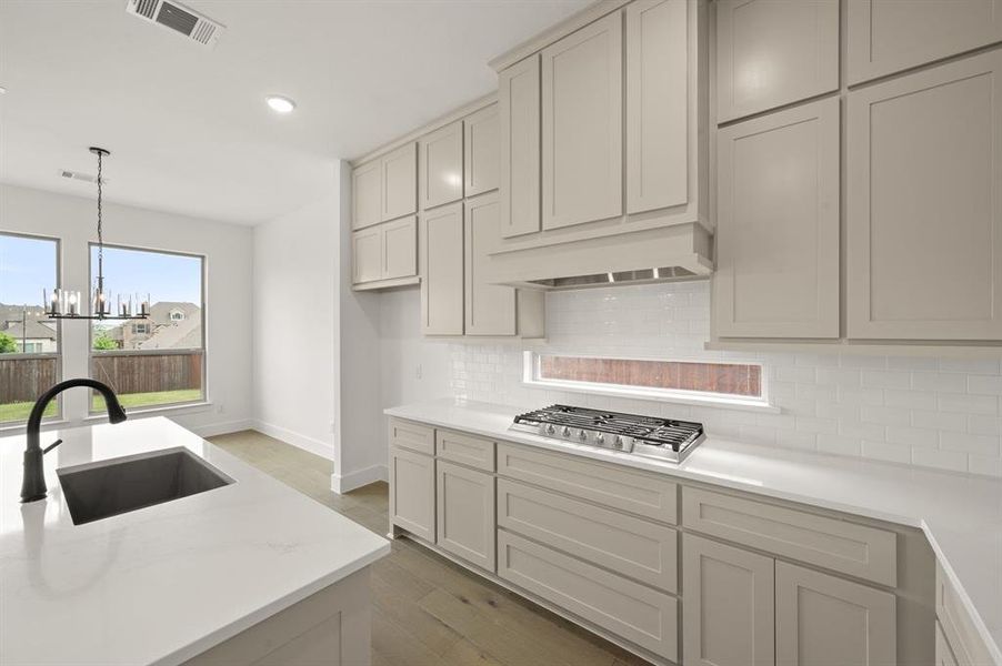 Furnished interior view inside a new home in La Frontera, Fort Worth (Image 12).