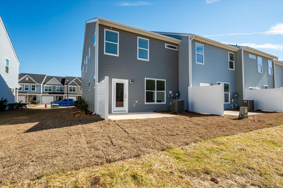 Exterior details and patio area of a home in The Landings at Montague, Goose Creek (Image 32).