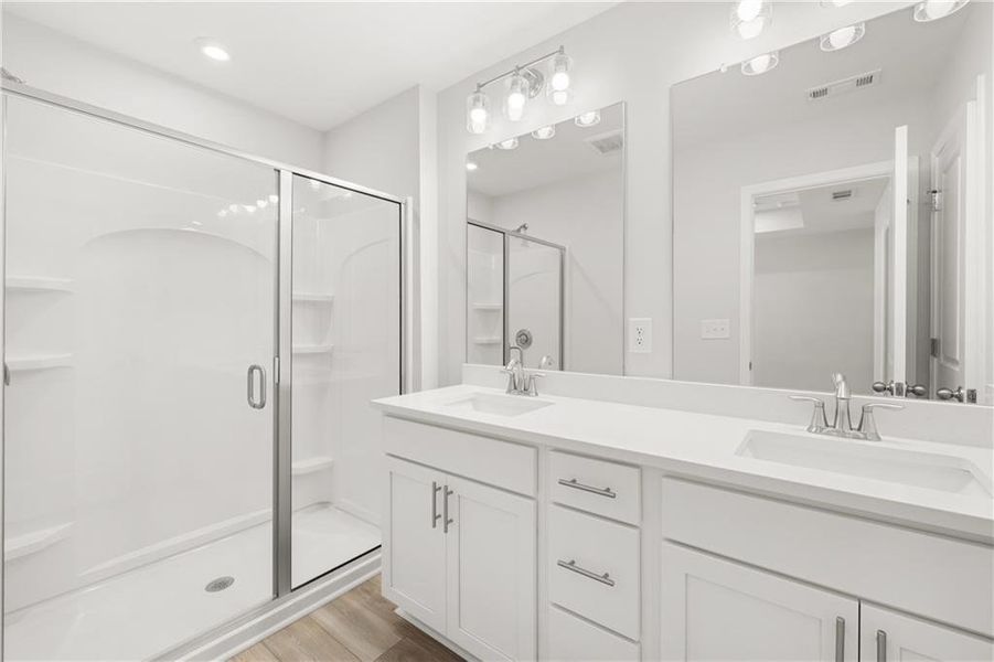 Furnished interior view inside a new home in Stegall Village, Emerson (Image 9). Furnished interior view inside a new home in Stegall Village, Emerson (Image 9).