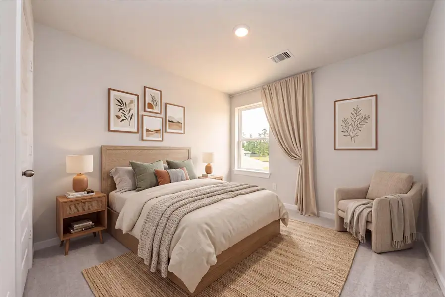 Furnished interior view inside a new home in The Villages at WestPointe, Dayton (Image 14).