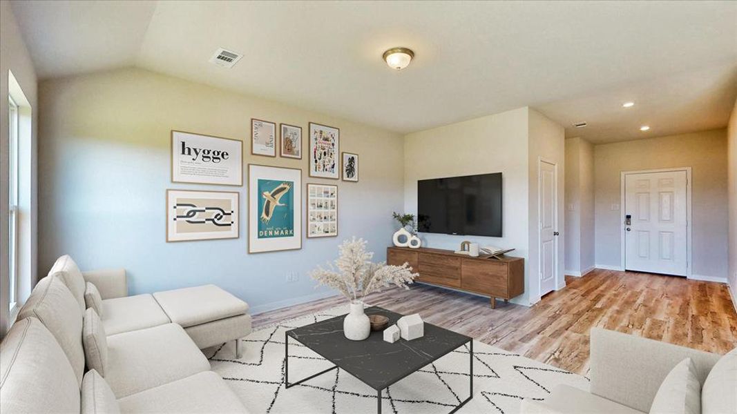 *virtually staged image** *virtually staged image**