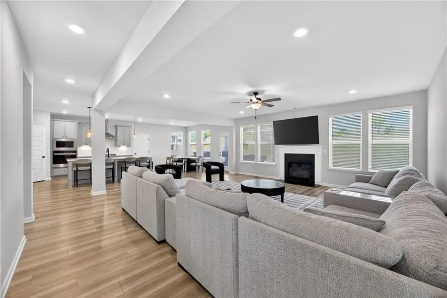 Furnished interior view inside a new home in , Stockbridge (Image 13).