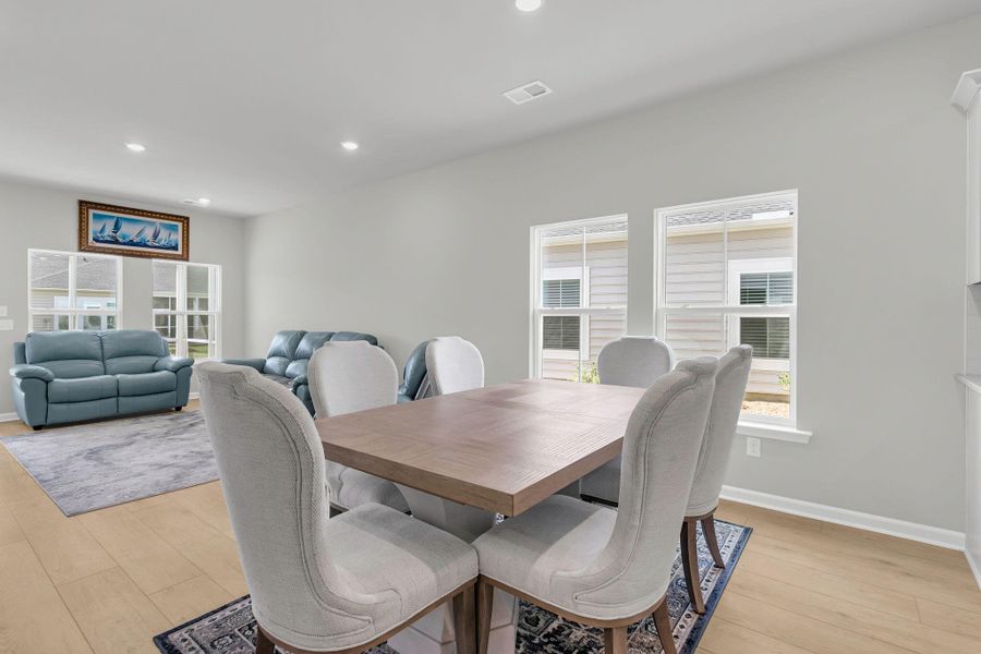 Furnished interior view inside a new home in Horizons at Summers Corner | 55+, Summerville (Image 38).