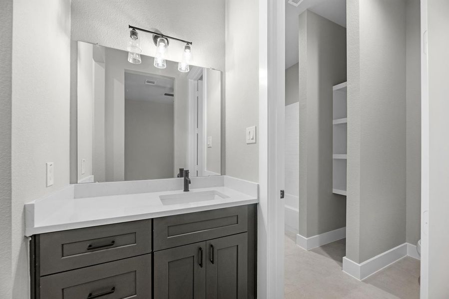 Furnished interior view inside a new home in , Dayton (Image 10).
