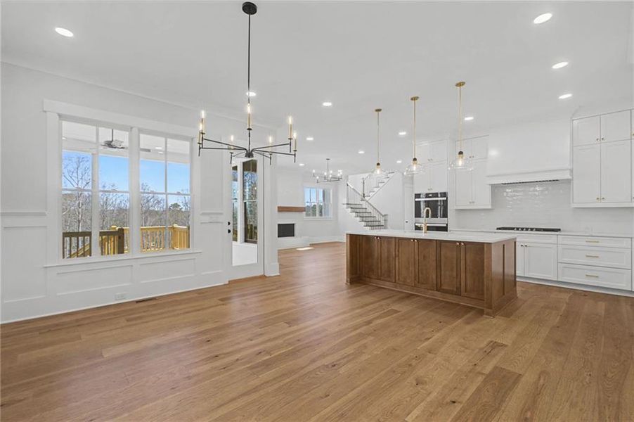 Spacious, unfurnished interior of a new home in Malone's Pond, Ball Ground (Image 21).