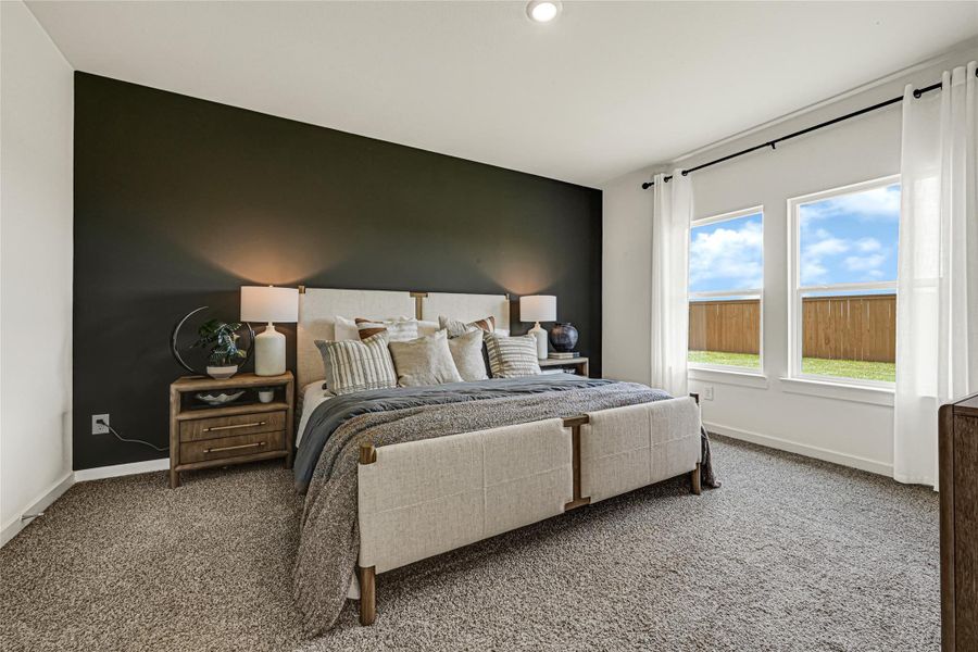 Furnished interior view inside a new home in Emberly, Beasley (Image 8).