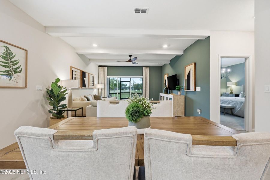 Furnished interior view inside a new home in St Augustine Lakes: St Augustine Lakes 40S, St. Augustine (Image 12).