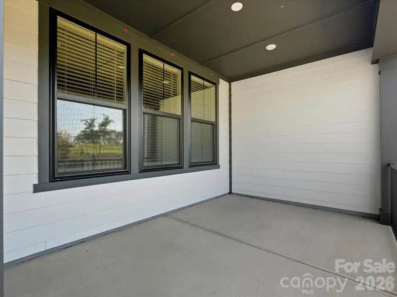 Covered front porch Covered front porch