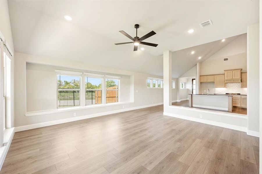 Spacious, unfurnished interior of a new home in Ridge Ranch Classic 50, Mesquite (Image 29). Spacious, unfurnished interior of a new home in Ridge Ranch Classic 50, Mesquite (Image 29).
