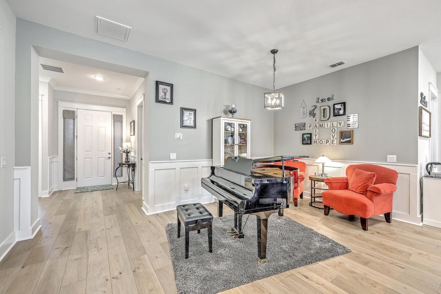 Furnished interior view inside a new home in , Summerville (Image 12).