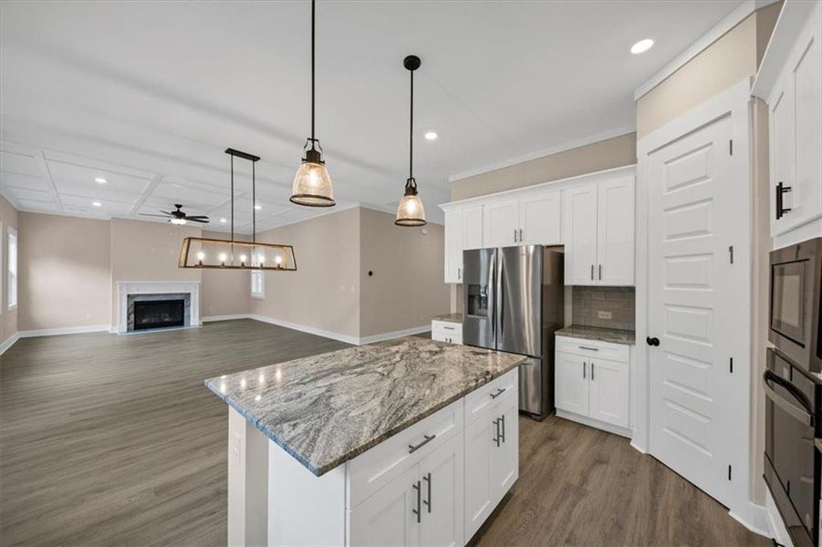 Furnished interior view inside a new home in , Ball Ground (Image 10).