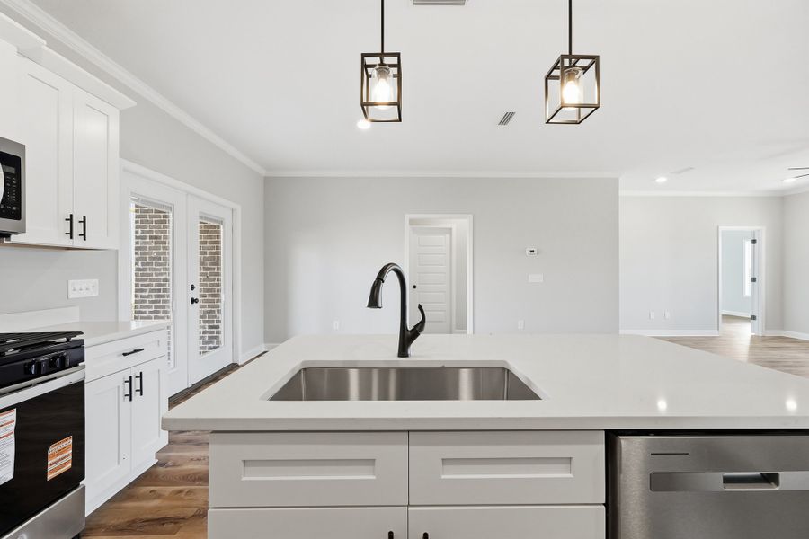 Furnished interior view inside a new home in , Crestview (Image 7).