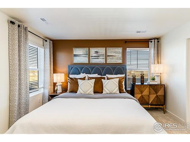 Furnished interior view inside a new home in Prairie Song, Windsor (Image 19). Furnished interior view inside a new home in Prairie Song, Windsor (Image 19).