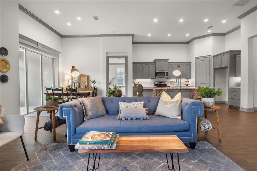 Furnished interior view inside a new home in , Lakeland (Image 32).