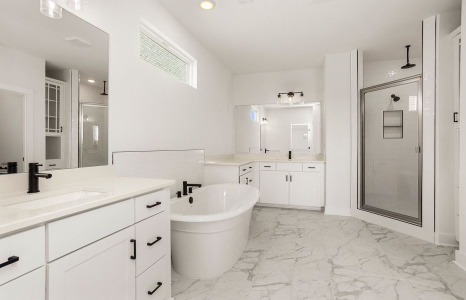 Furnished interior view inside a new home in Durham Farms, Hendersonville (Image 13).