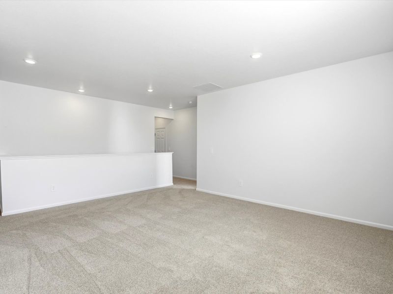 Spacious, unfurnished interior of a new home in Poudre Heights: The Alpine Collection, Windsor (Image 12).