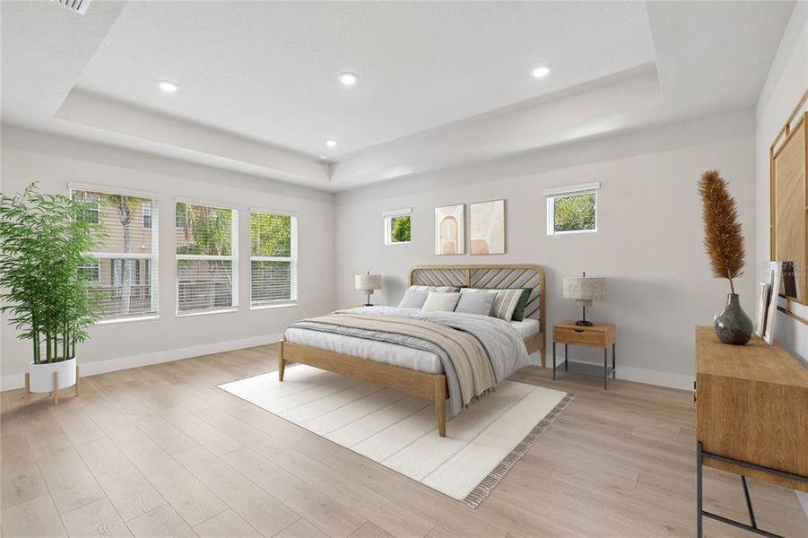 Furnished interior view inside a new home in , Tampa (Image 8).