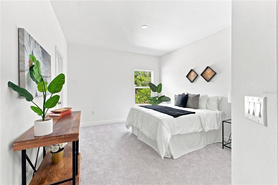 Furnished interior view inside a new home in , Tampa (Image 63).