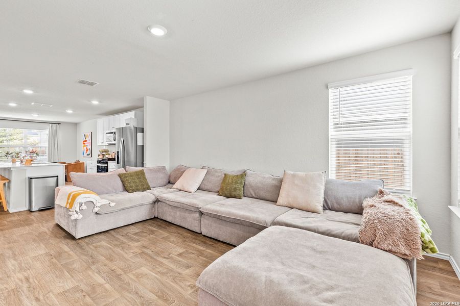 Furnished interior view inside a new home in , San Antonio (Image 23). Furnished interior view inside a new home in , San Antonio (Image 23).