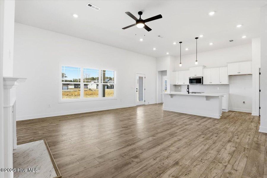 Spacious, unfurnished interior of a new home in Wood Creek Landing, Leland (Image 14). Spacious, unfurnished interior of a new home in Wood Creek Landing, Leland (Image 14).
