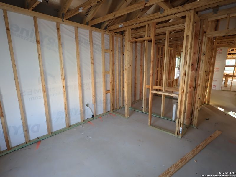 In-progress construction of a new home in Mesquite Ridge, San Antonio, TX (Image 28).