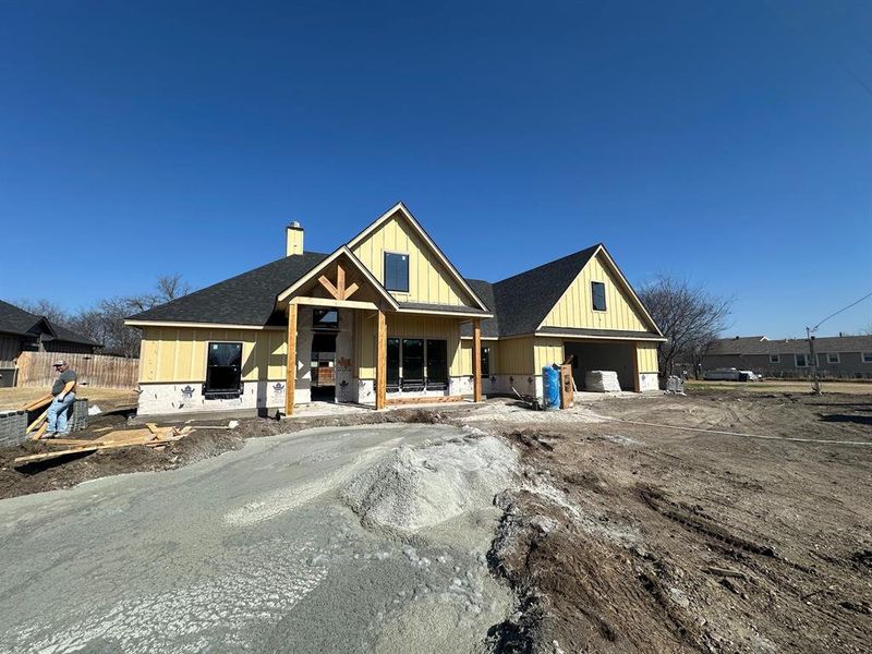 In-progress construction of a new home in , Fort Worth, TX (Image 7). In-progress construction of a new home in , Fort Worth, TX (Image 7).